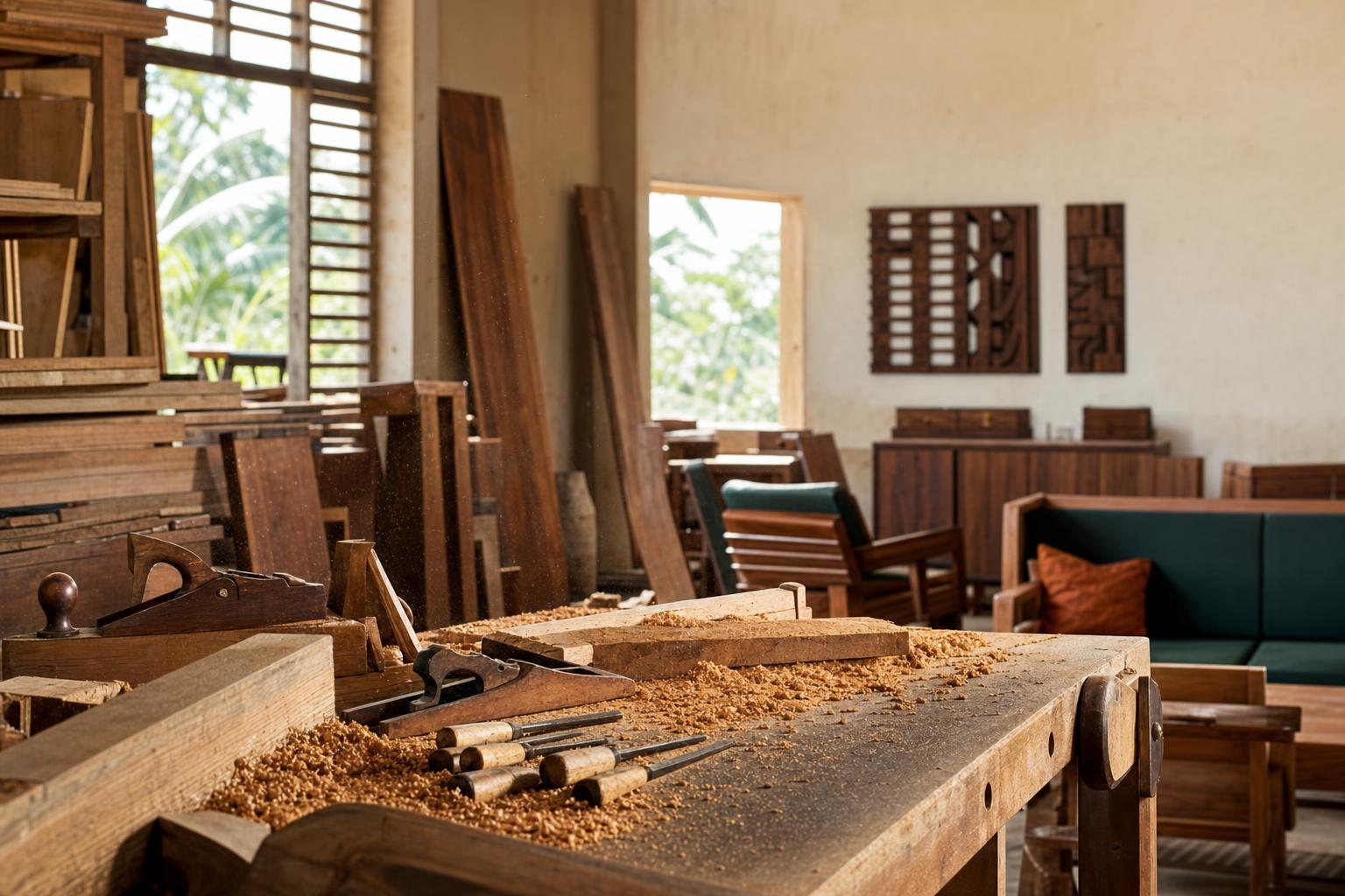 Handmade furniture in Ghana — Built to outlive us