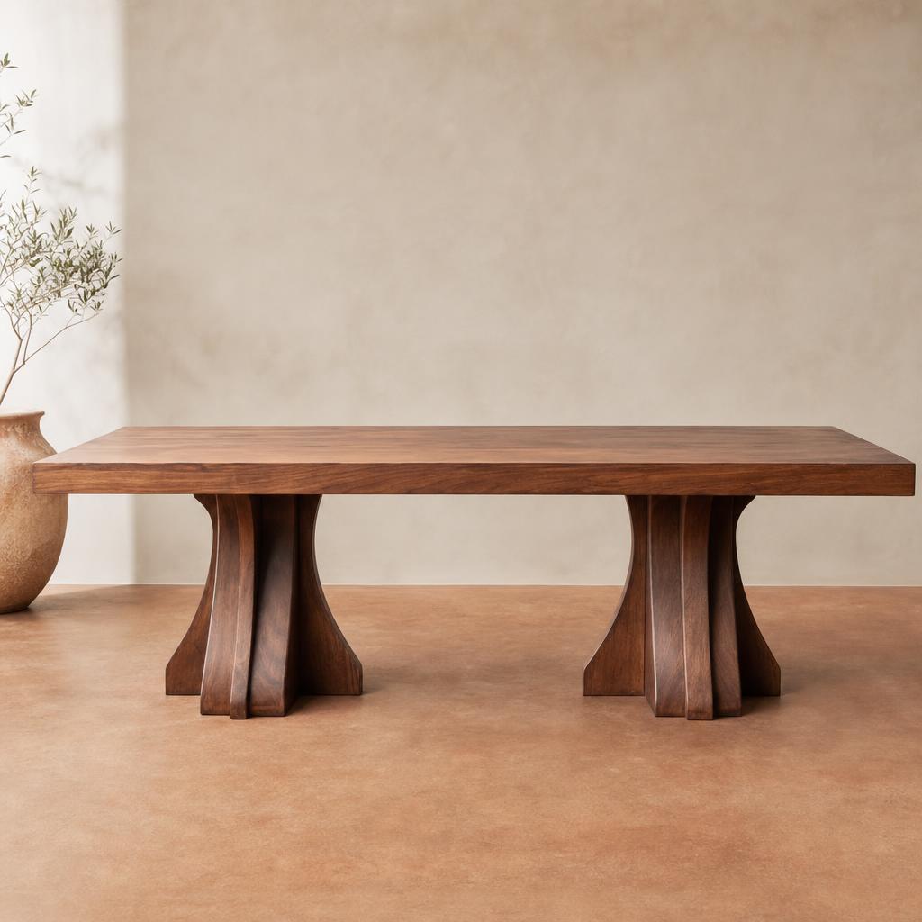Aburi Dining Table — handmade in Ghana by Odum Furniture