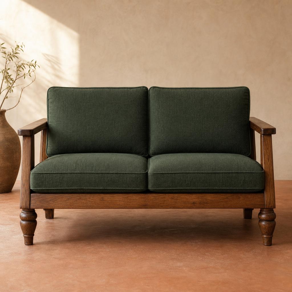 Busua Two-Seater — handmade in Ghana by Odum Furniture