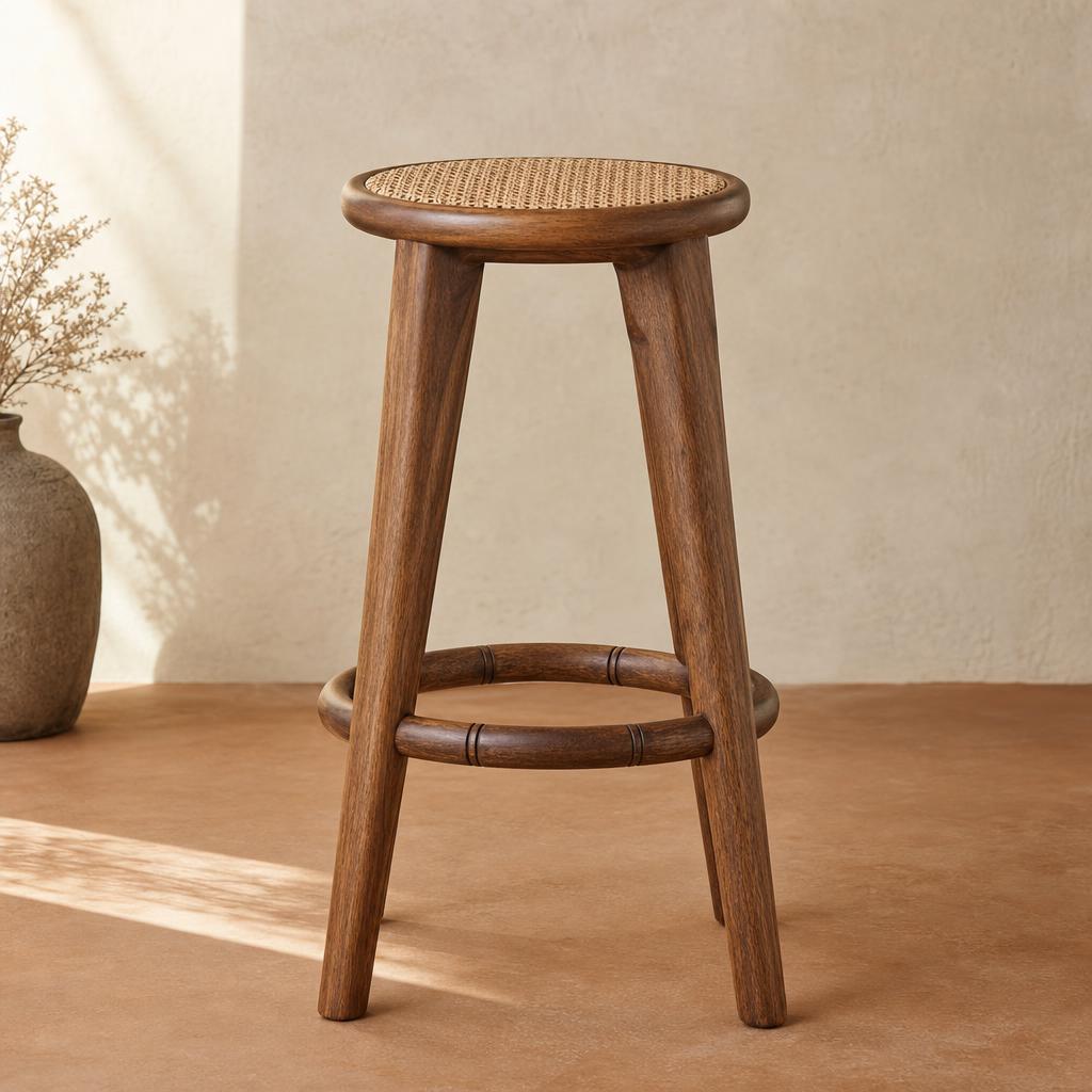 Jamestown Bar Stool — handmade in Ghana by Odum Furniture