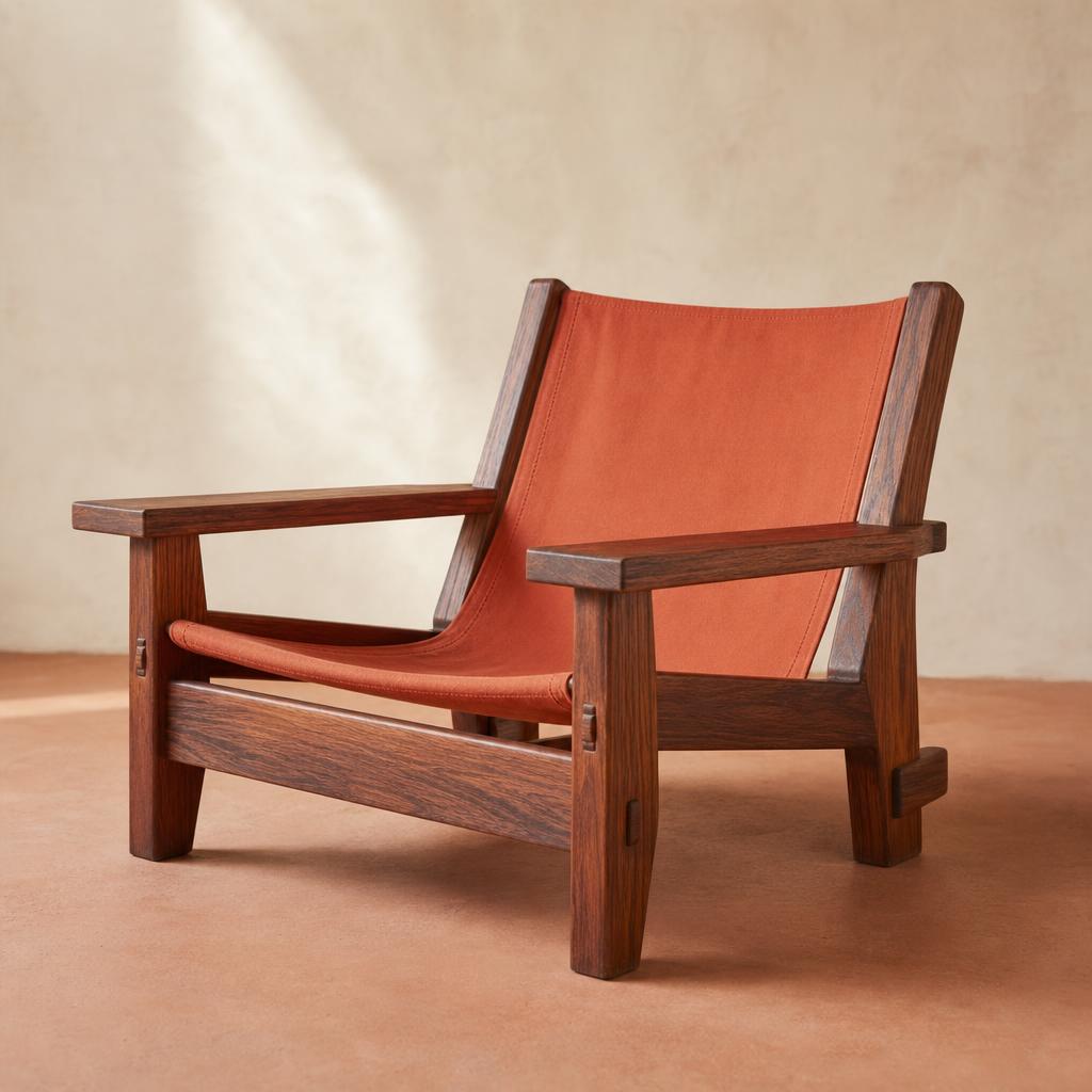 Kakum Lounge Chair — handmade in Ghana by Odum Furniture