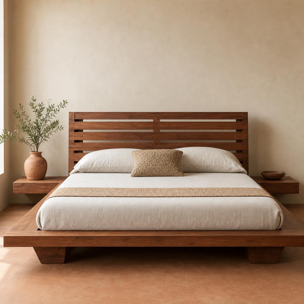 Navrongo Platform Bed — handmade in Ghana by Odum Furniture