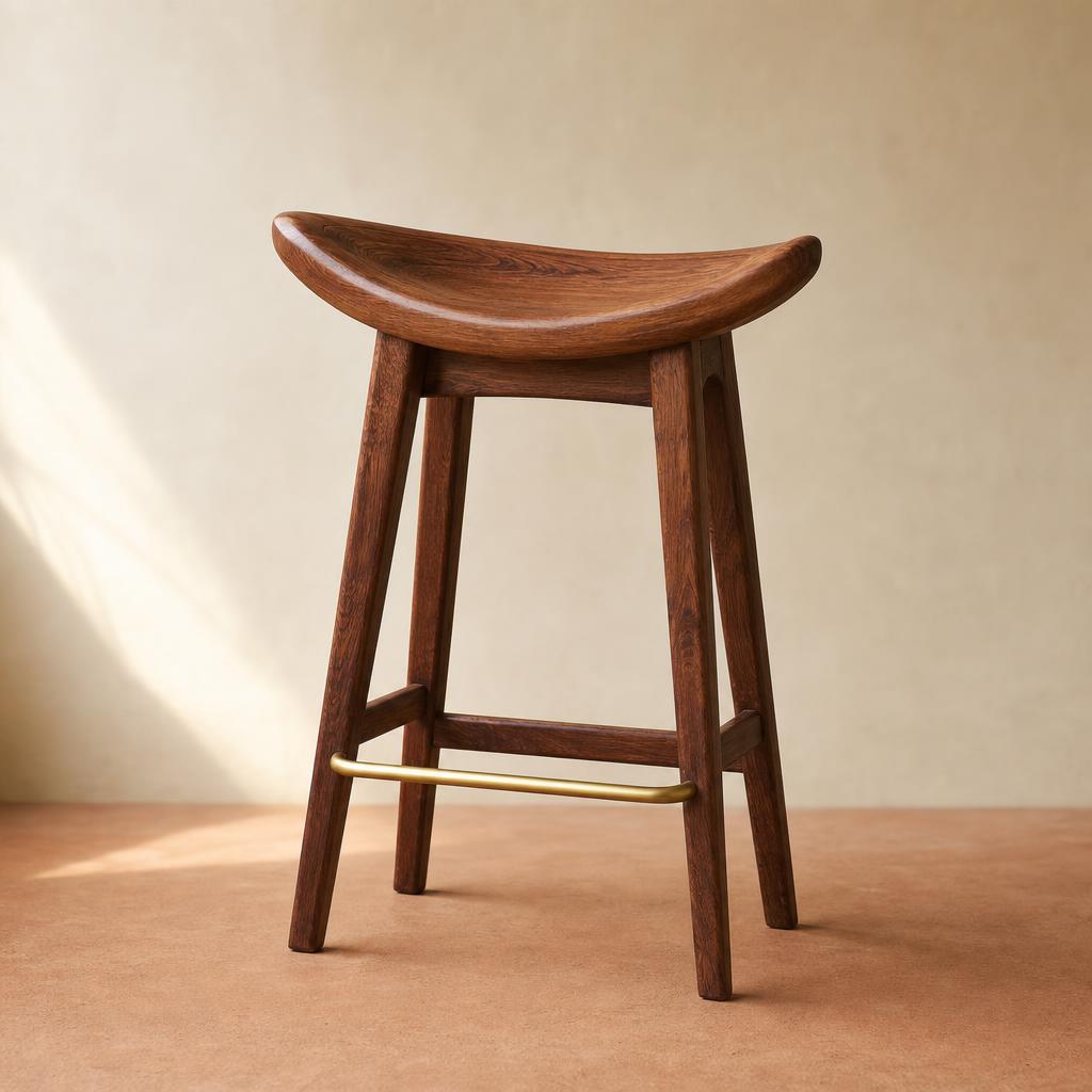 Osu Bar Stool — handmade in Ghana by Odum Furniture