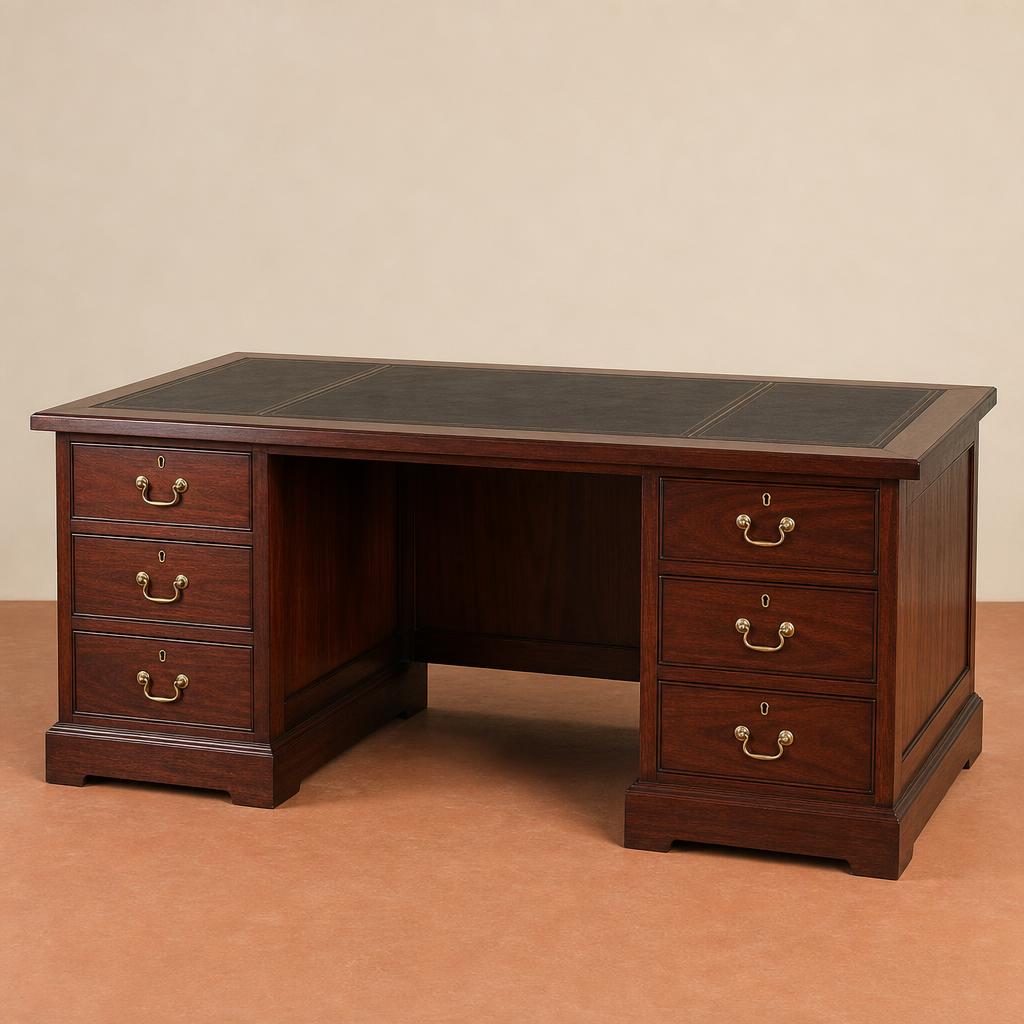 Sekondi Executive Desk — handmade in Ghana by Odum Furniture