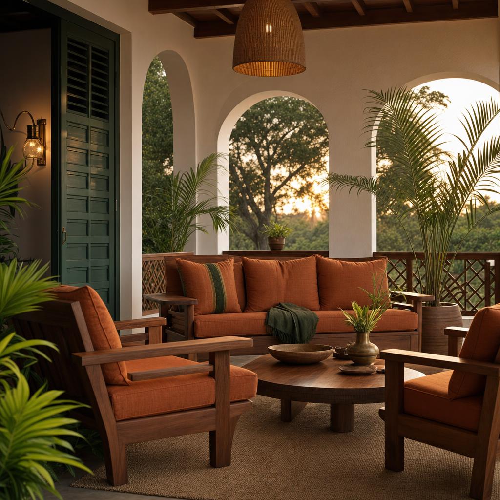 Outdoor furniture by Odum
